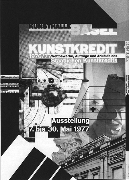 An Wolfgang Weingart poster.