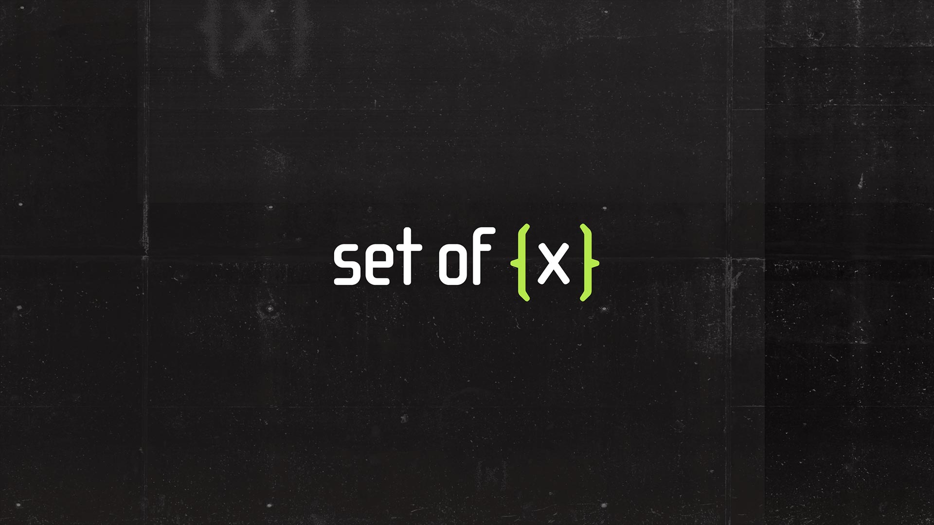 Set of X