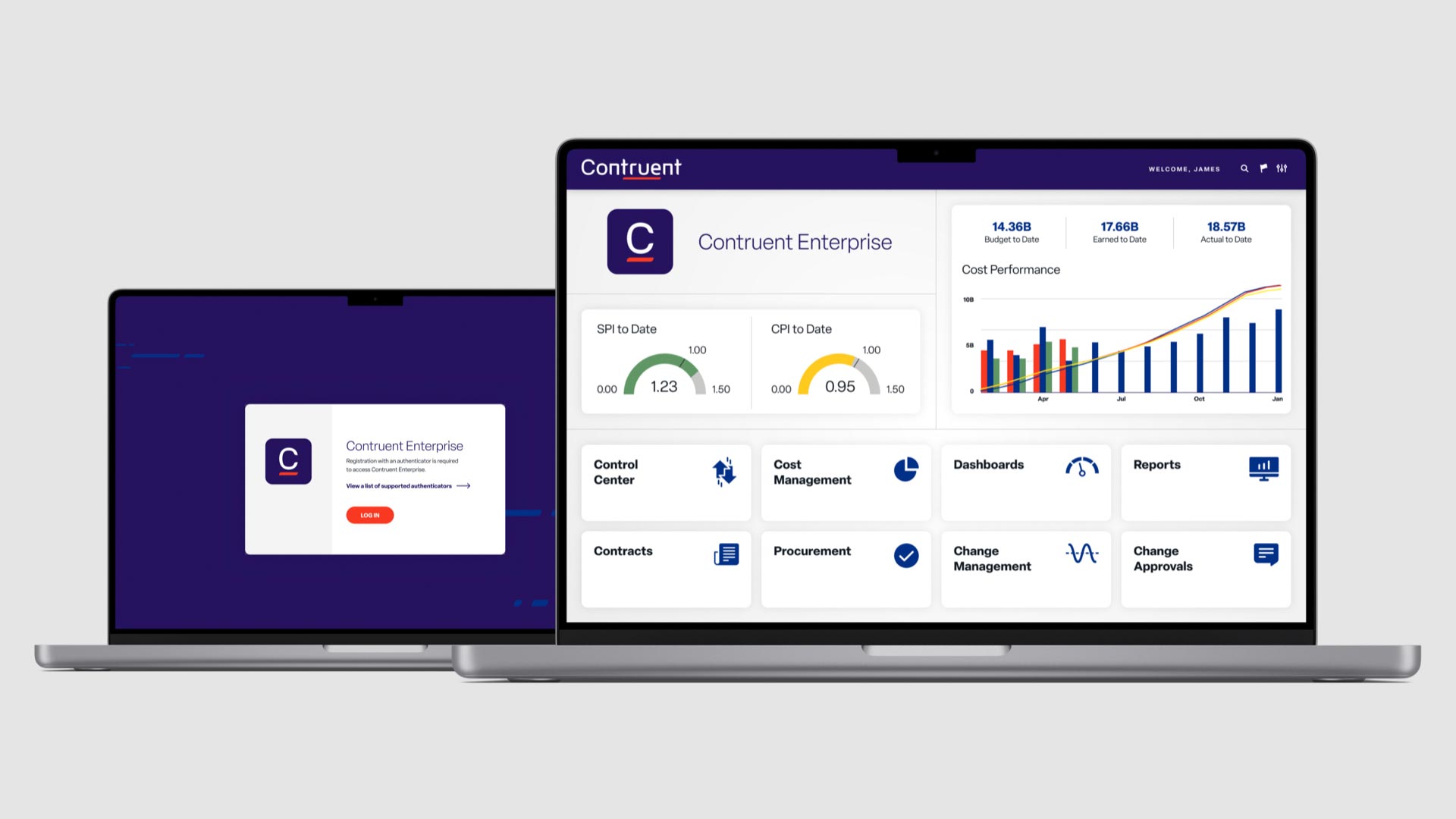 Contruent Enterprise UI Design